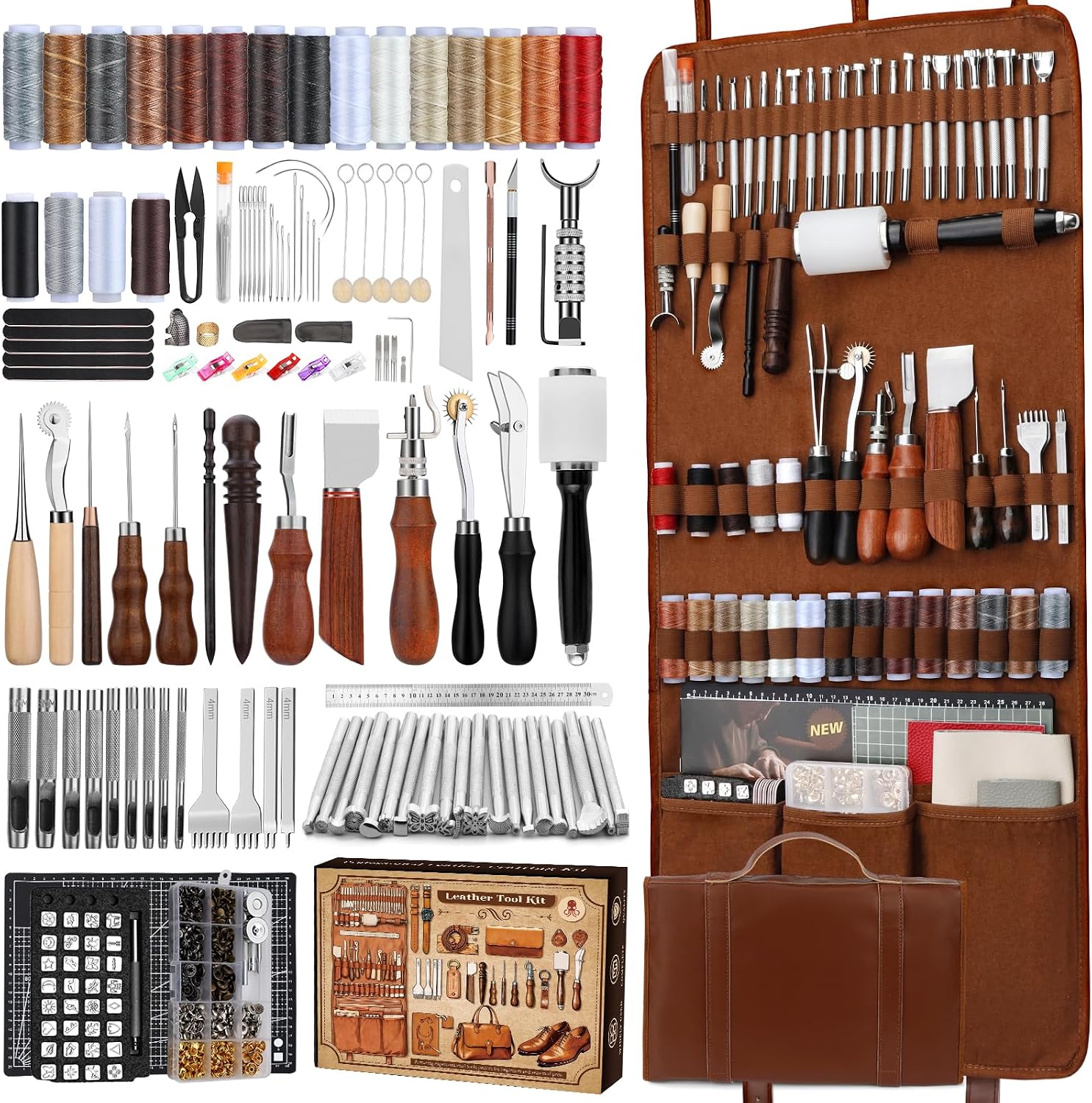 Leather Working - Kit de Herramientas para Trabajar el