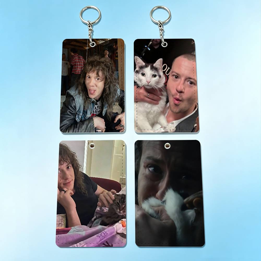 Llavero con insignia de gato d - Leather Working reseña y precio