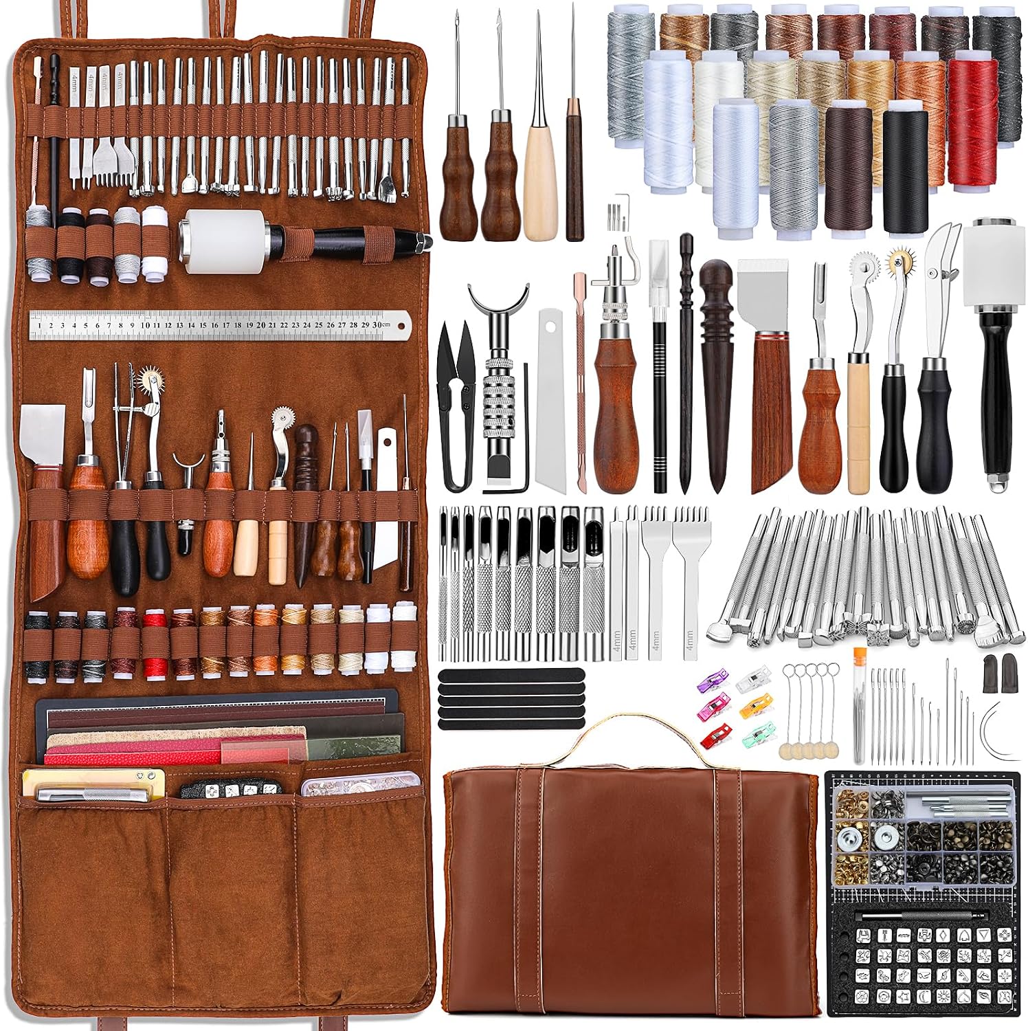 Kit de Herramientas para Traba - Leather Working reseña y precio