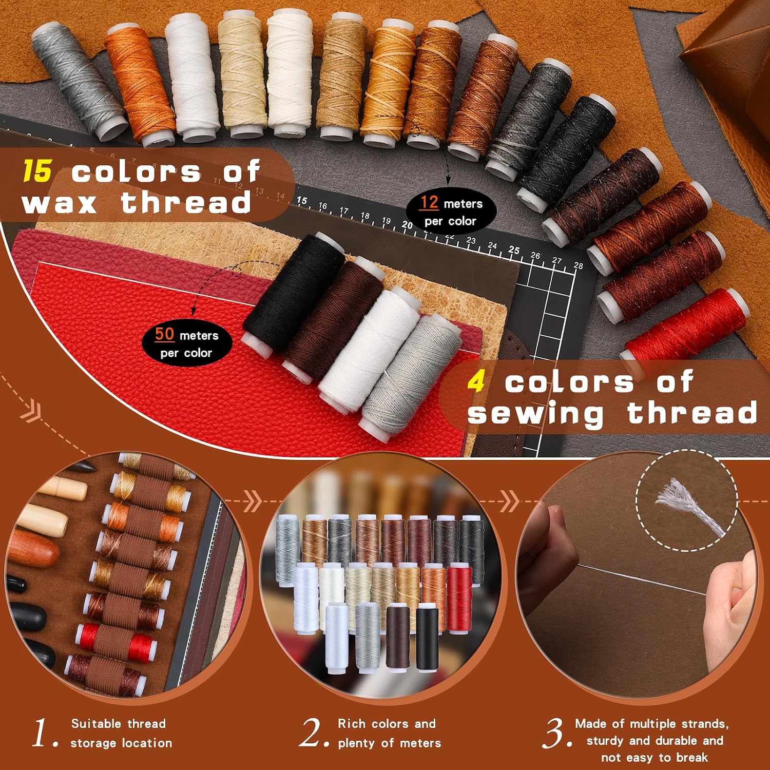 Kit de Herramientas para Traba - Leather Working reseña y precio