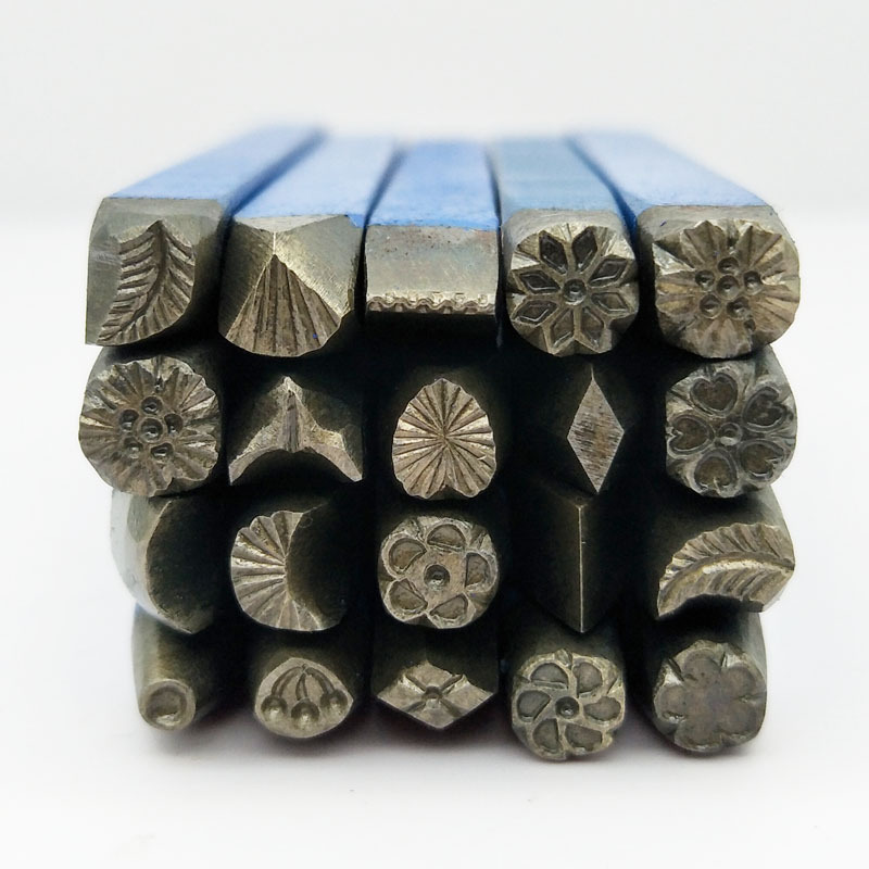 Juego de 20 Punzones de Acero  - Leatherwork Jewelry reseña y precio
