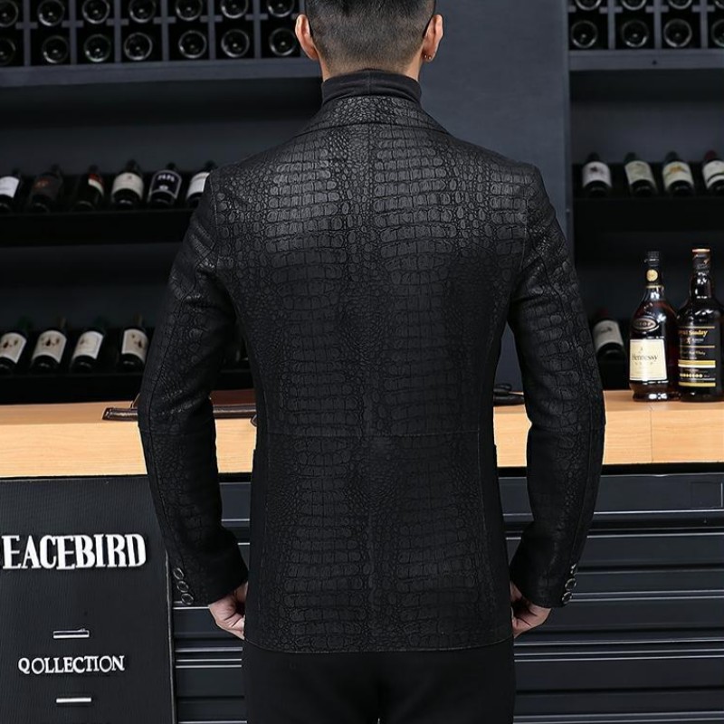 Blazer de piel de oveja autént - Leatherwork Patterns Free reseña y precio