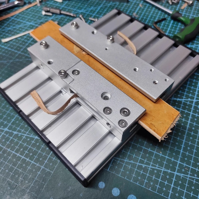 Cortadora biseladora de doble  - Leather Edge Beveler reseña y precio