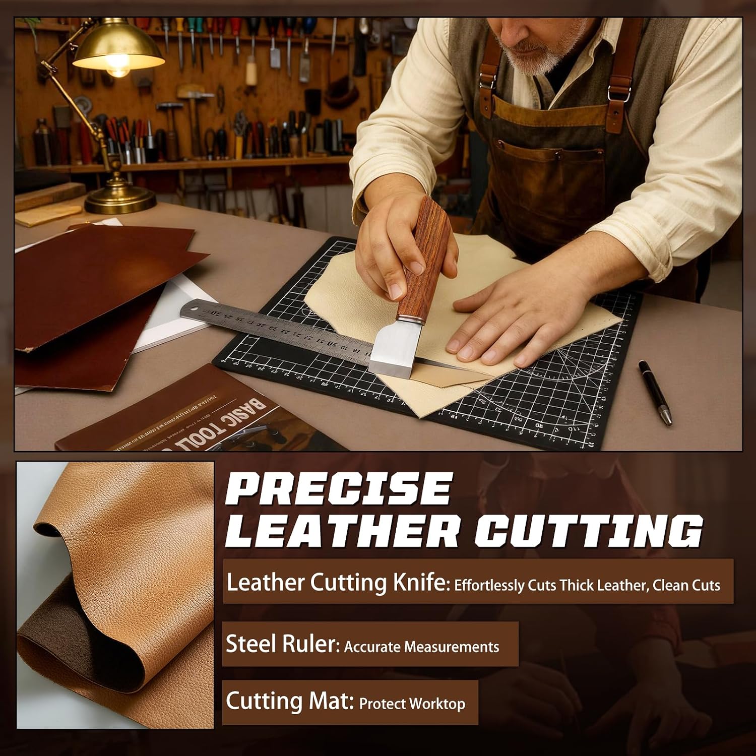 Kit de Herramientas para Traba - Leather Working reseña y precio