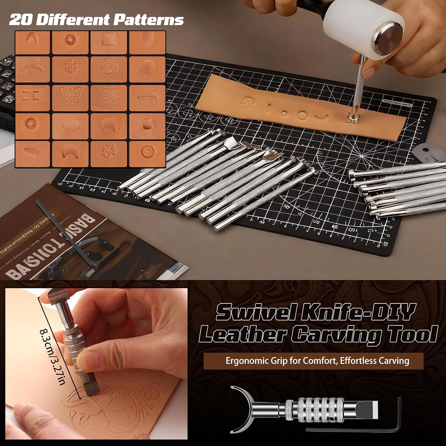 Kit de Herramientas para Traba - Leather Working reseña y precio