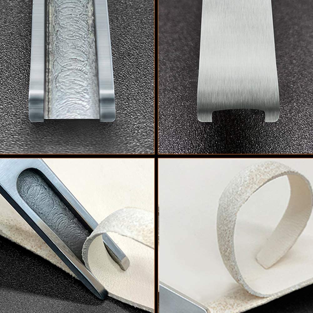 Herramienta biseladora de cuer - Leather Edge Beveler reseña y precio